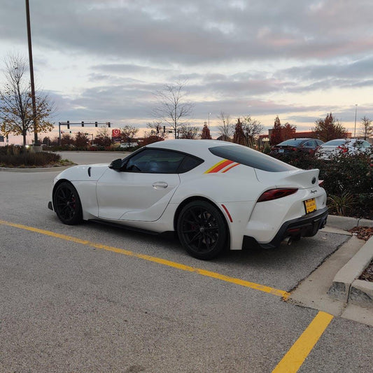 A91 Retro Heritage TRD Style Decklid Stripes - 2020+ Supra - A91DECKSTP-TRD- DRIVEN - 2