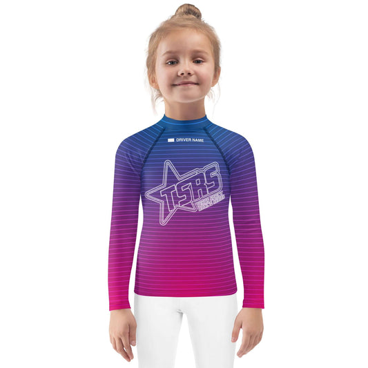 DRIVEN | TSRS '24 | Karting Underwear Top - Long Sleeve - Child -Pink/Blue - UPF 50+ - 3122078_10459-3122078_10460-3122078_10461-3122078_10462-3122078_10463- DRIVEN - 2