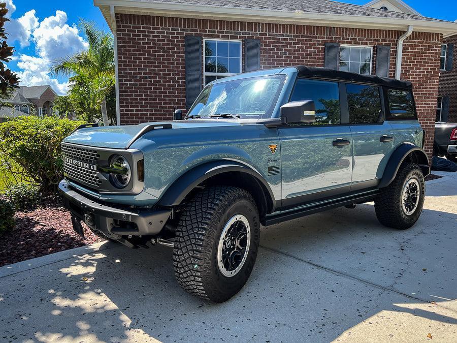 American Flag Fender Stickers - 2021+ Bronco / Bronco Sport / Jeep / Universal - 55AMERICA-GB-55AMERICA-WH-55AMERICA-RD- DRIVEN - 3