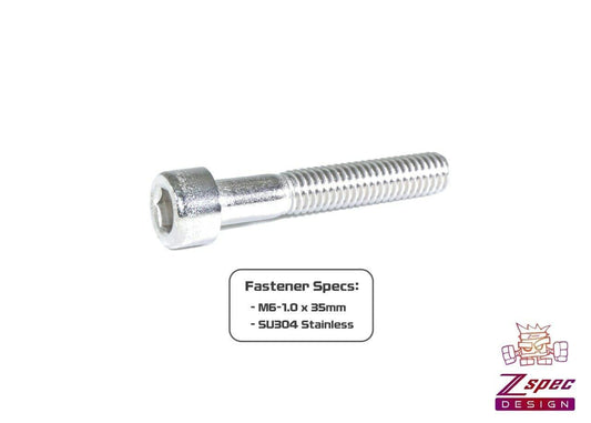 ZSPEC M6-1.0x35mm Socket-Cap SHSC Fasteners, Stainless, 10-Pack - ZSD-192845- DRIVEN - 2