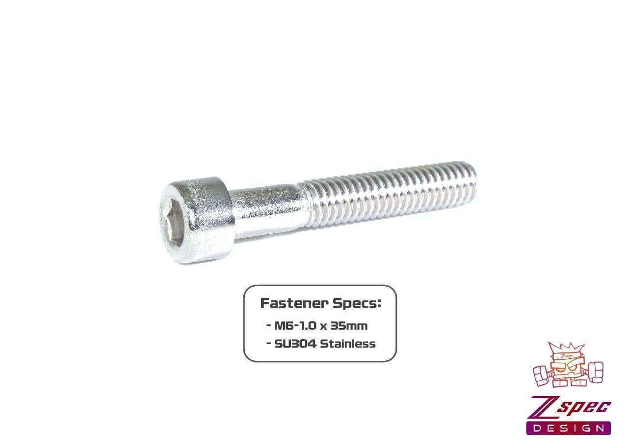 ZSPEC M6-1.0x35mm Socket-Cap SHSC Fasteners, Stainless, 10-Pack - ZSD-192845- DRIVEN - 2