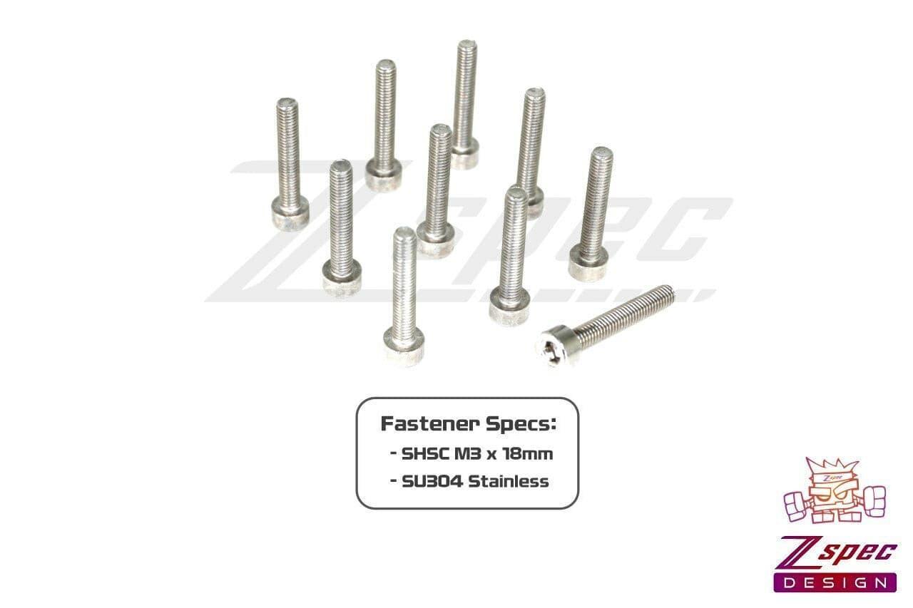 ZSPEC M3-0.5x18mm Fasteners, SHSC, Stainless SUS304, 10-Pack - ZSD-004735- DRIVEN - 2