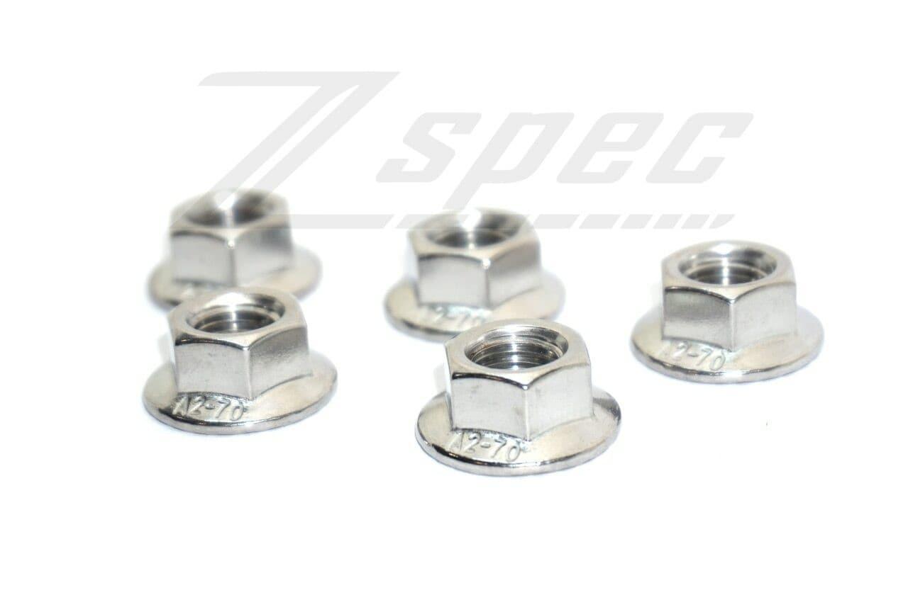 ZSPEC M8-1.25 Metric Flare Nuts, SUS304 Stainless Steel, 10-Pack - ZSD-005381- DRIVEN - 4