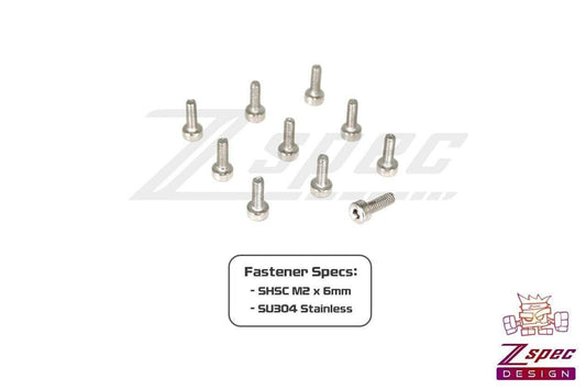 ZSPEC M2-0.4x6mm Fasteners, SHSC, Stainless SUS304, 10-Pack - ZSD-374012- DRIVEN - 2