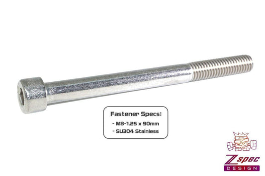 ZSPEC M8-1.25x90mm Socket-Cap SHSC Fasteners, Stainless, 10-Pack - ZSD-374302- DRIVEN - 2