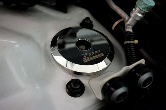 ZSPEC Shock Tower Covers, Polished Stainless, for '90-96 Nissan Z32 300zx - ZSD-193040- DRIVEN - 2