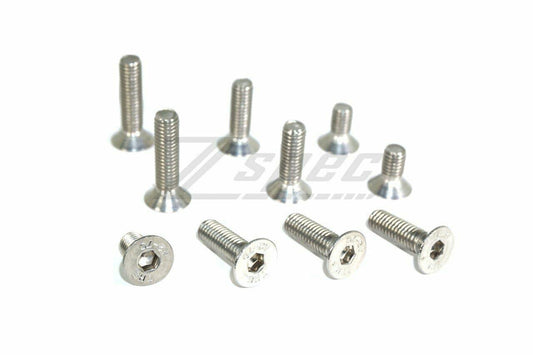 ZSPEC M6-1.0x20mm Flat-Head Socket-Cap (FHSC), SUS304 Stainless Fasteners, 10-Pack - ZSD-005084- DRIVEN - 2