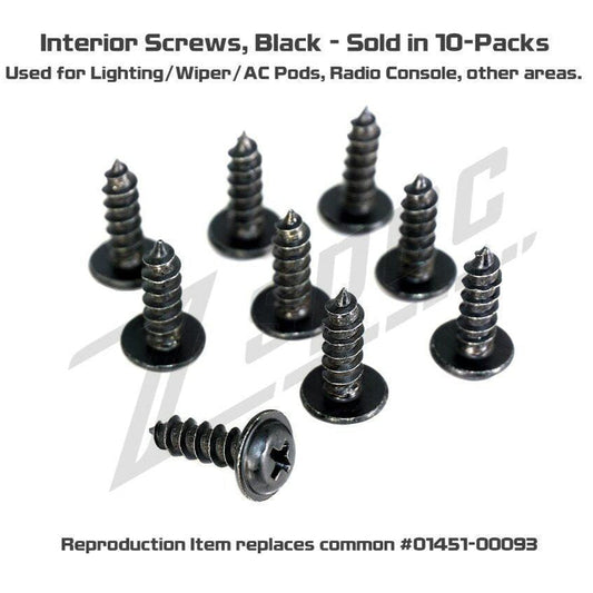 ZSPEC Interior Screws for Nissan vehicles for Z32 300zx and others, 10-Pack - ZSD-756856- DRIVEN - 2