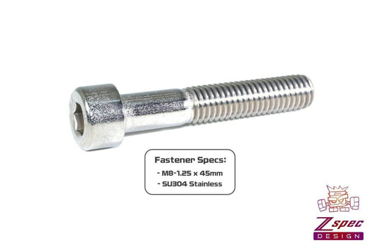 ZSPEC M8-1.25x45mm Socket-Cap SHSC Fasteners, Stainless, 10-Pack - ZSD-374333- DRIVEN - 2