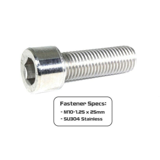 ZSPEC M10-1.25x25mm Fastener, Socket-Head SHSC Fasteners, SUS304 Stainless, Per Each - ZSD-764097- DRIVEN - 2