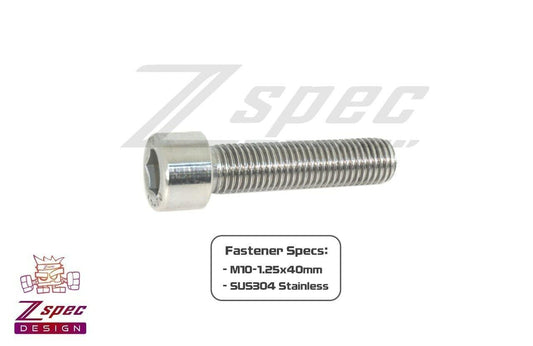 ZSPEC M10-1.25x40mm Fasteners, SHSC, Stainless SUS304, Per Each - ZSD-193200- DRIVEN - 2
