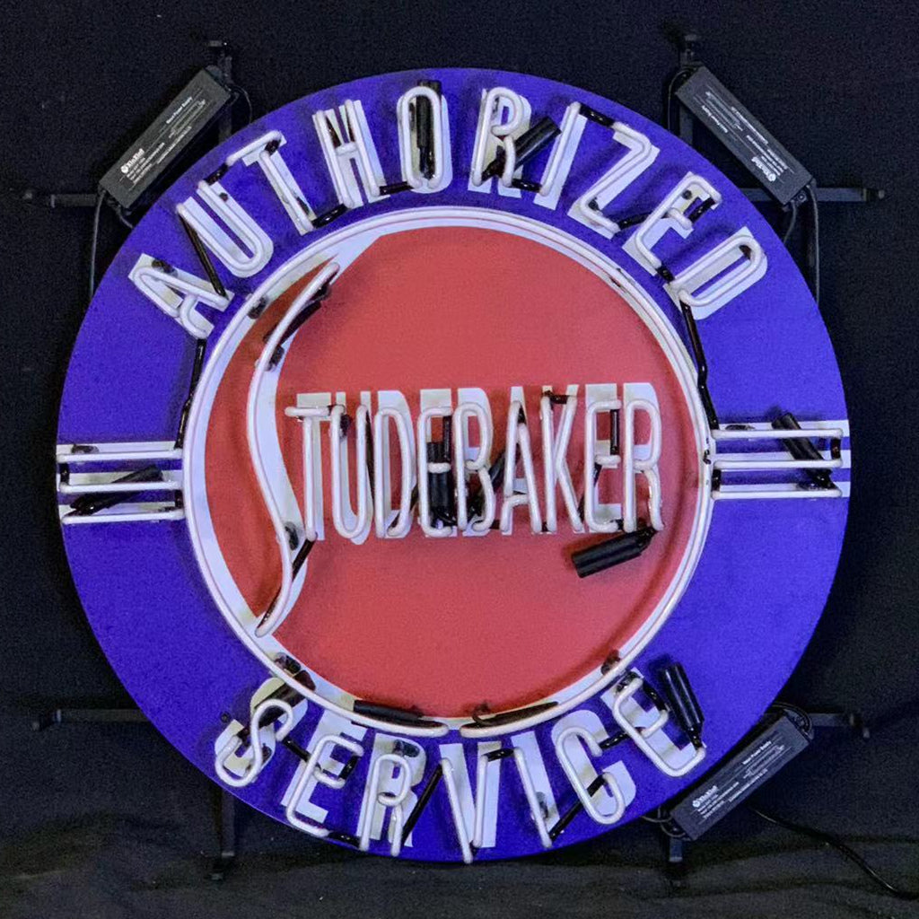 Authorized Studebaker Service Neon Signs Light - MEX018- DRIVEN - 3