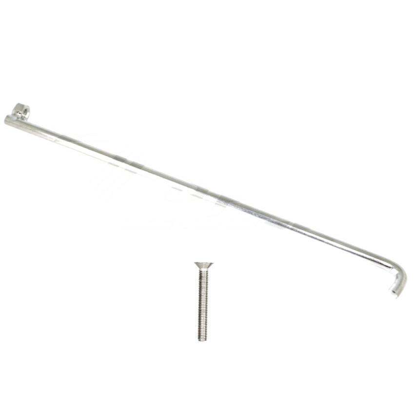 ZSPEC Battery Bracket Rod, 200mm w/FHSC M6 Bolt/Fastener, Stainless - ZSD-566608- DRIVEN - 1