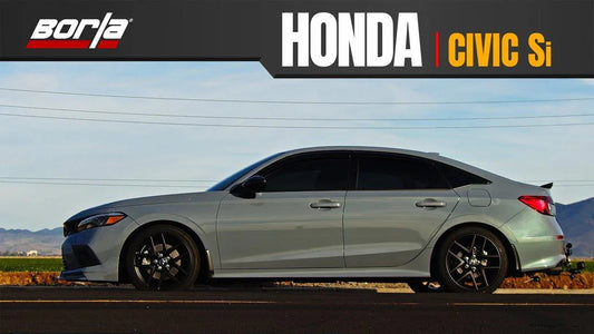 Borla S-Type 1.5L Cat-back Exhaust System - 23+ Integra / 22+ Civic - BOR140922BC-BOR140922CFBA-BOR140922- DRIVEN - 2