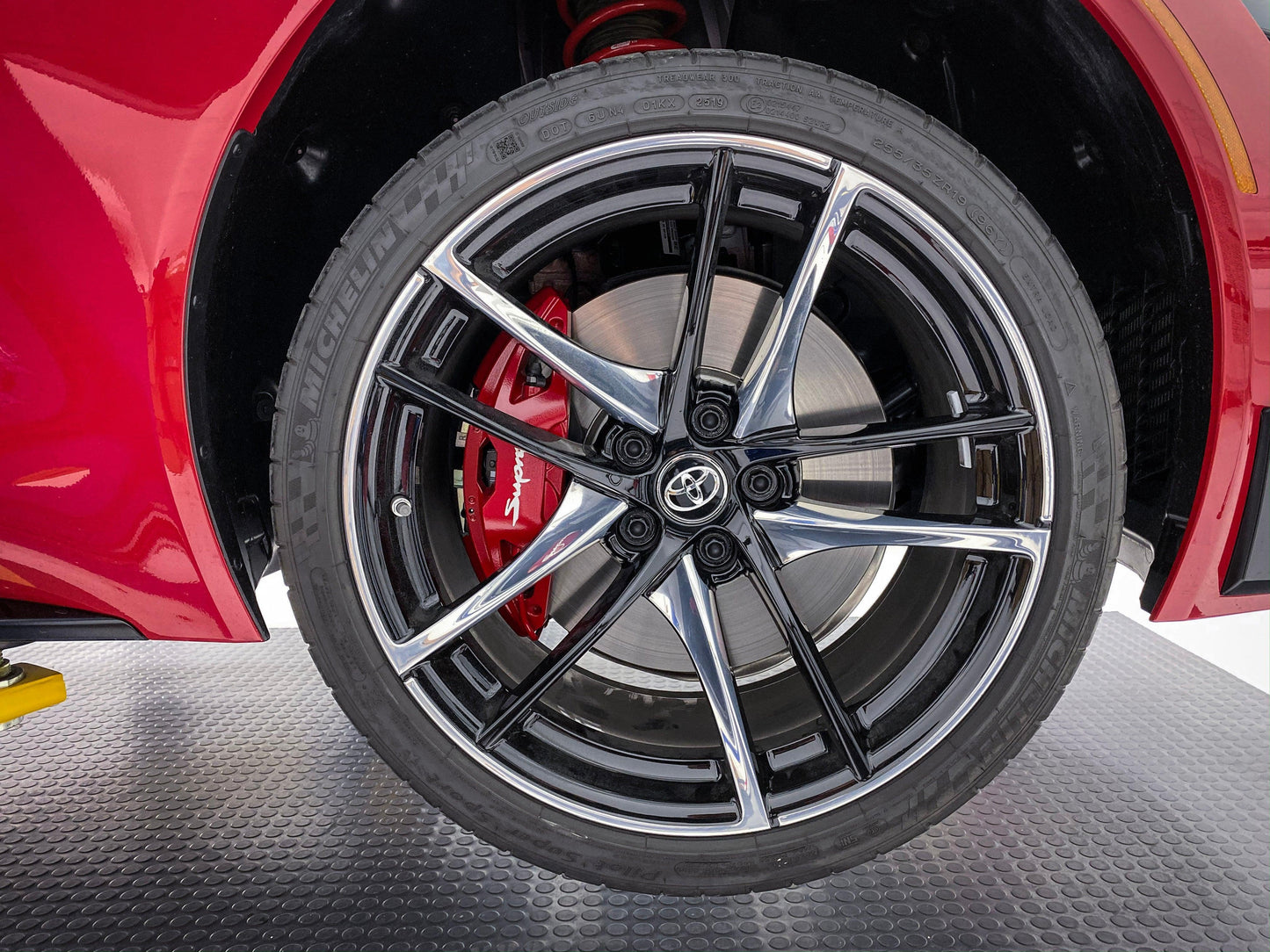 Brake Caliper Stickers (High Temp) - 2020+ Supra - A90BRKCALWH-A90BRKCALBK- DRIVEN - 5