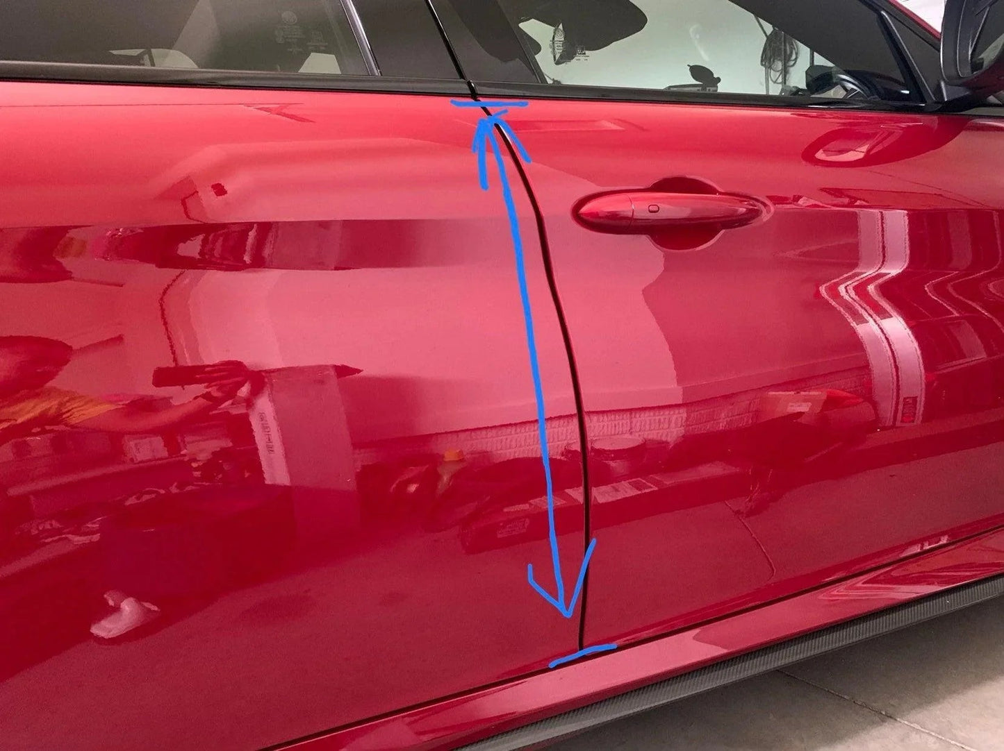 Clear Door Edge Guard Protection (Set of 4) Alfa Romeo Giulia - 2017+ - sku-21259693097014- DRIVEN - 5