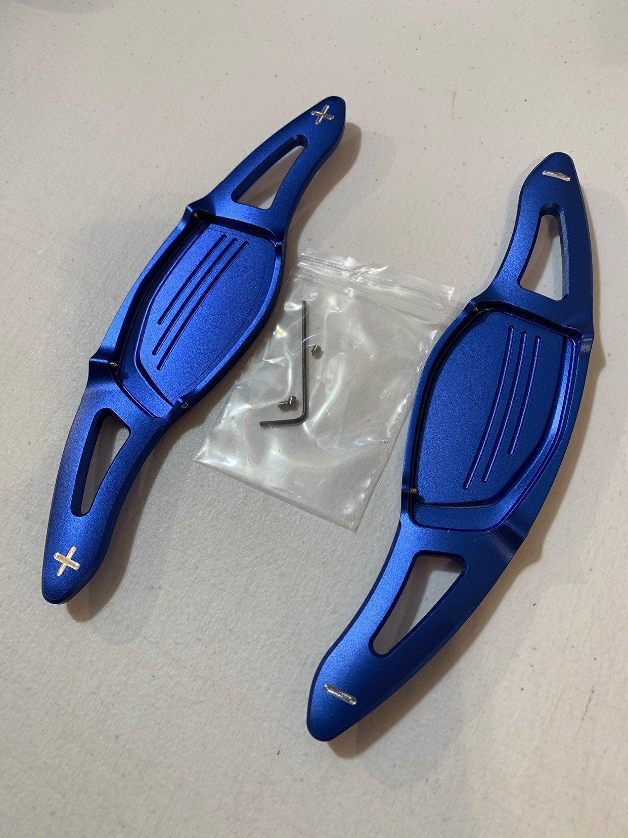 CNC Audi DSG Shifter Paddle Extensions - 17 R8 V10+ RS3 TTRS RS5 - sku-21259697291318-sku-21259697324086-sku-21259697356854- DRIVEN - 8