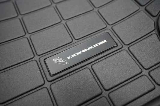 CORNCOB Logo Emblem for Weathertech All Weather Floor Mats (Metal Etched) - Universal - sfbWTCC-1- DRIVEN - 2