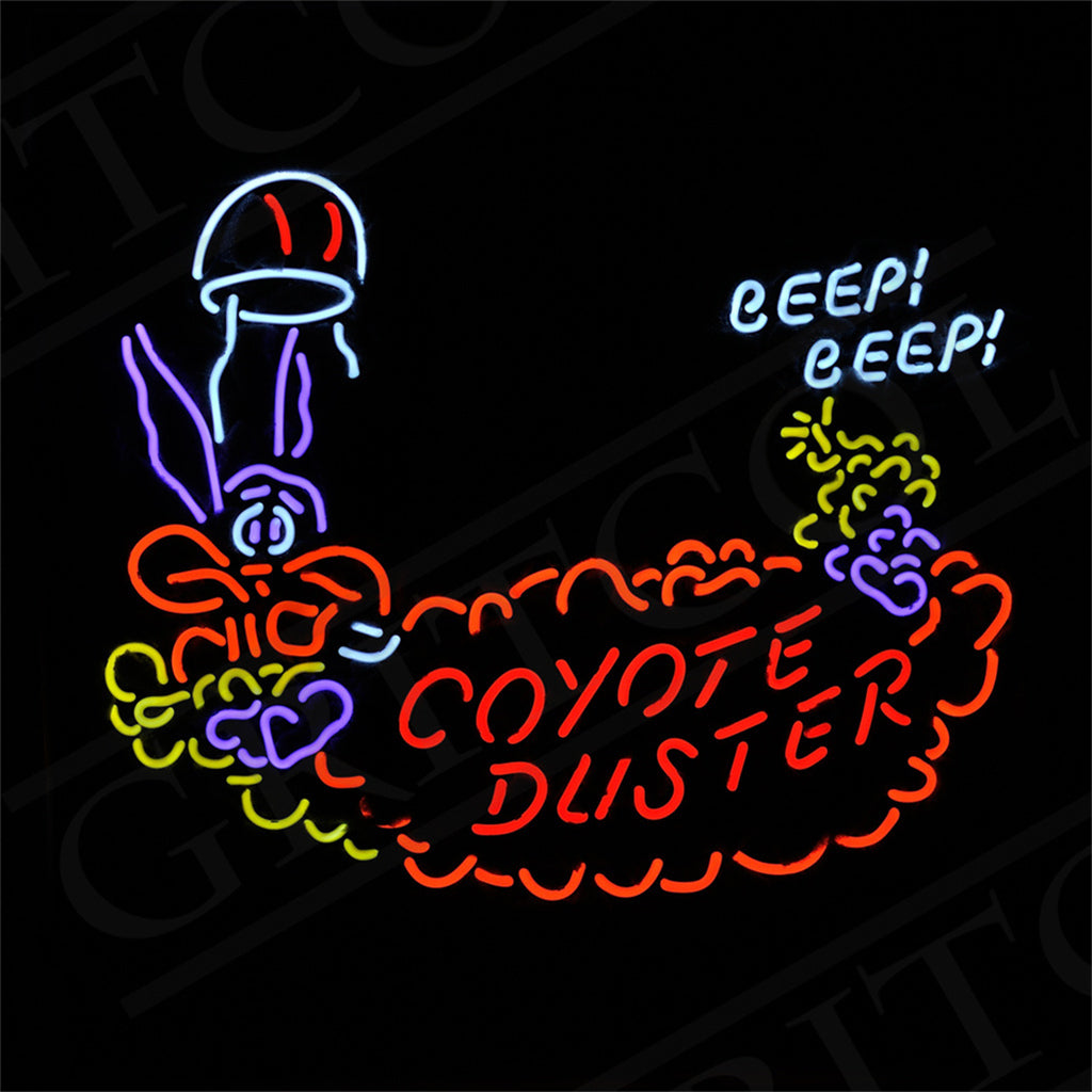 Coyote Duster Beep Beep Neon Signs - MA025- DRIVEN - 2