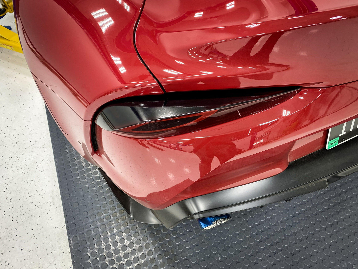 Dark Smoke Tail Light Overlays (Top) - 2020+ Supra - A90TLTOPTNTDS- DRIVEN - 5