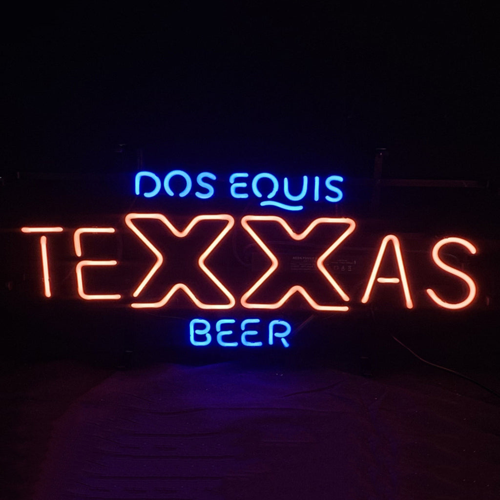 Dos Equis Texxas Beer Neon Signs Light - MEXC063- DRIVEN - 2