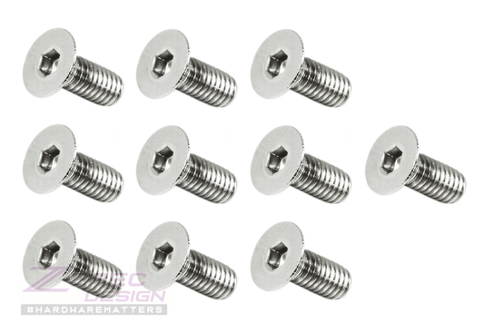 ZSPEC M4-0.7x10mm Fasteners, FHSC, Stainless Steel SUS304, 10-Pack - ZSD-012075- DRIVEN - 2