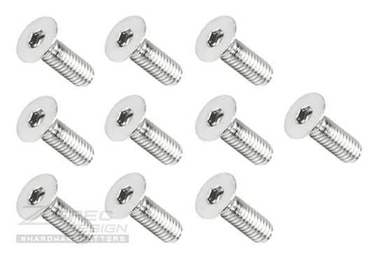 ZSPEC M4-0.7x16mm Fasteners, FHSC, Stainless Steel SUS304, 10-Pack - ZSD-012082- DRIVEN - 2