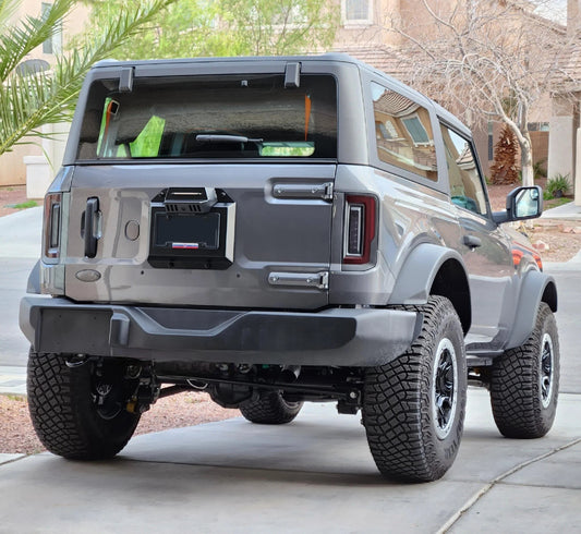 Flush Mount Tail Light Overlays - 2021+ Bronco (w/ Oracle Tails) - 21BRNOT-DS-21BRNOT-LS-21BRNOT-ST-21BRNOT-CB-21BRNOT-HC- DRIVEN - 2
