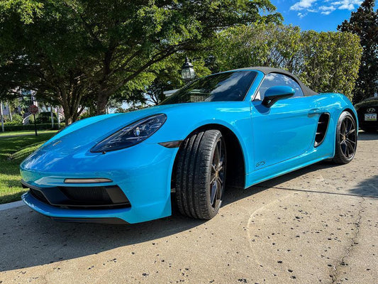 Front Sidemarker Overlays - 12-18 911 (991) / 16-25 Boxster & Cayman (718) - 991718SMDS-991718SMLS-991718SMST-991718SMGY-991718SMHC- DRIVEN - 2