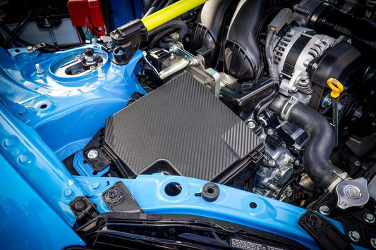 Fuse Box Cover 3D Carbon Overlay - 2022 BRZ / GR86 - 22BRZGRFUSEUND-3DB- DRIVEN - 2