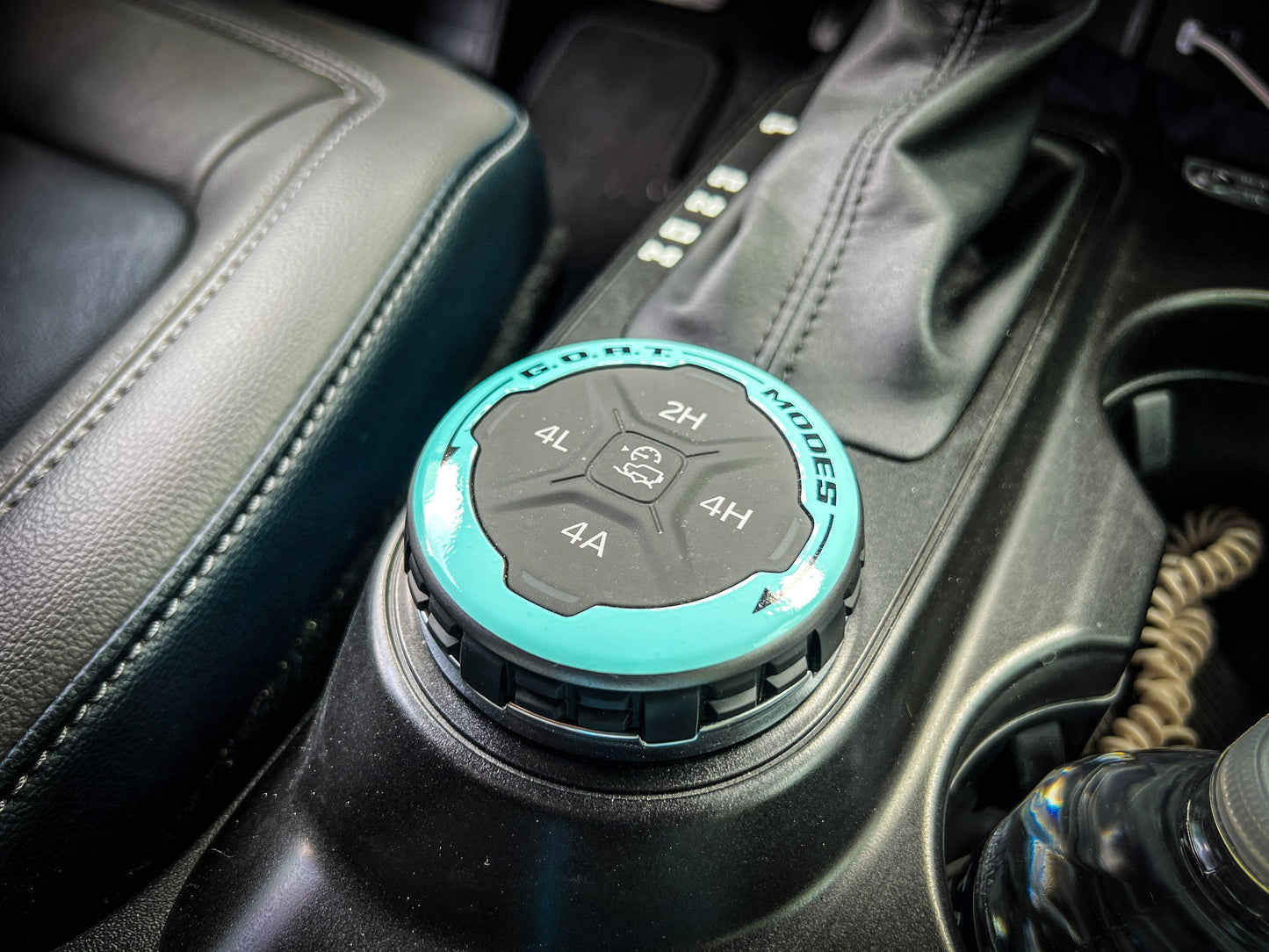 GOAT Mode Dial Ring Overlay V1 - 2021+ Bronco - 21FBGOAT-BO-21FBGOAT-BG-21FBGOAT-RD-21FBGOAT-WH-21FBGOAT-BL- DRIVEN - 8