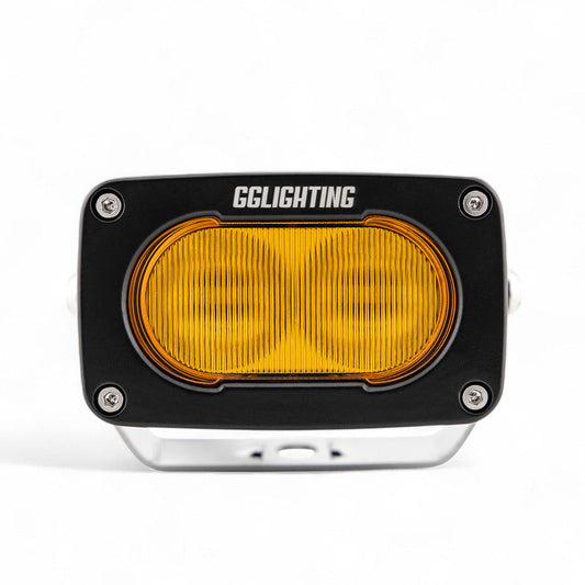 GP10 Flood Offroad LED Pod Amber - Item #628- DRIVEN - 2