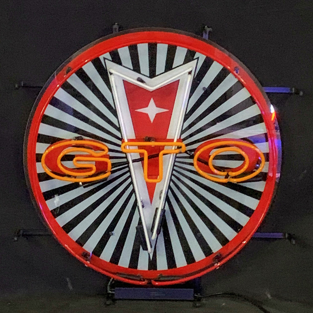 Pontiac GTO Auto Car Neon Signs - ME958-ME959- DRIVEN - 3