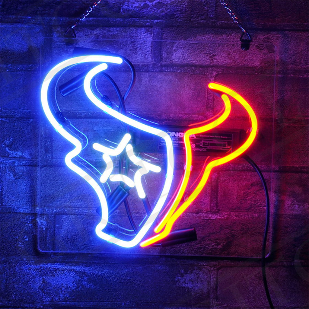 Houston Texans Neon Signs Light - TNXC007L- DRIVEN - 4