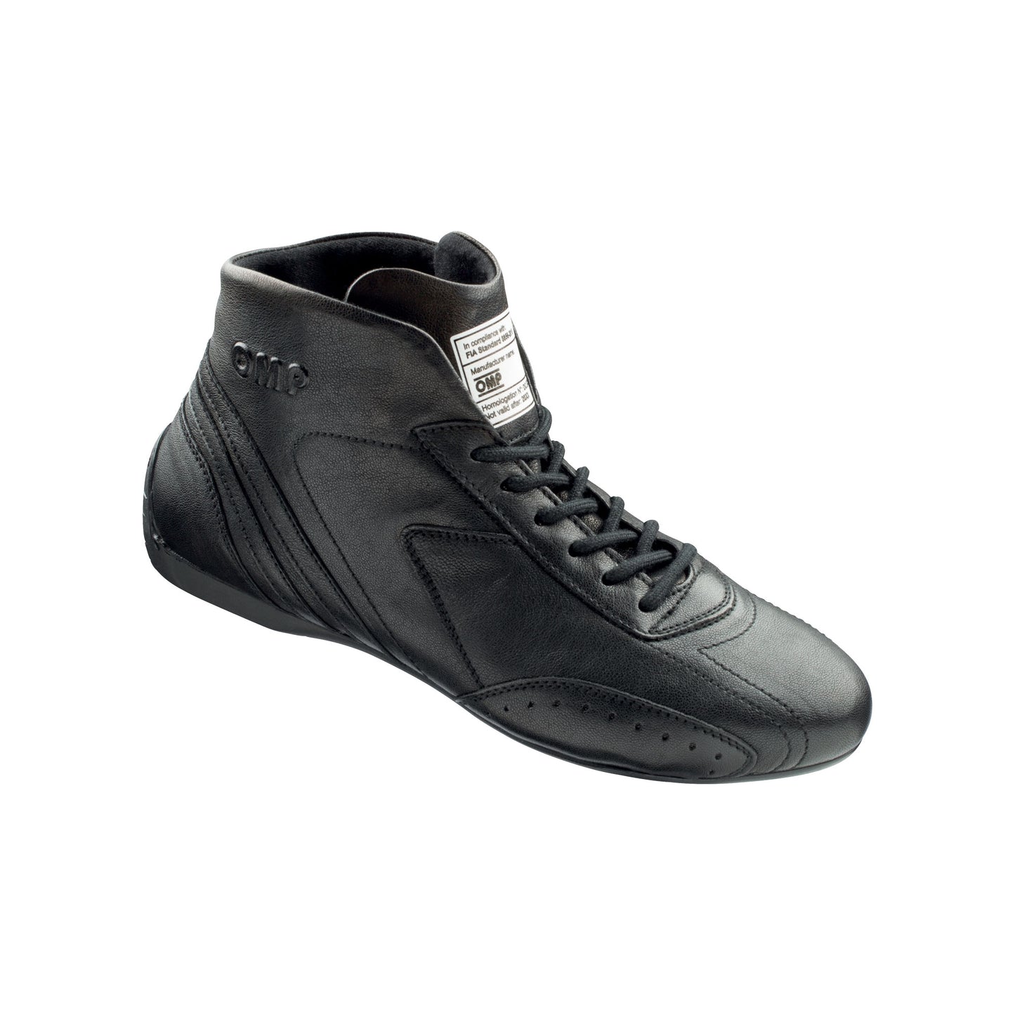 OMP | Carrera Low Boots | Retro Racing Shoes | FIA 8856-2018 - IC0-0784-B01-015-37-IC0-0784-B01-015-38-IC0-0784-B01-015-39-IC0-0784-B01-015-40-IC0-0784-B01-015-41- DRIVEN - 7