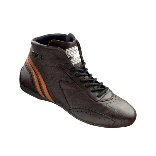 OMP | Carrera Low Boots | Retro Racing Shoes | FIA 8856-2018 - IC0-0784-B01-015-37-IC0-0784-B01-015-38-IC0-0784-B01-015-39-IC0-0784-B01-015-40-IC0-0784-B01-015-41- DRIVEN - 2