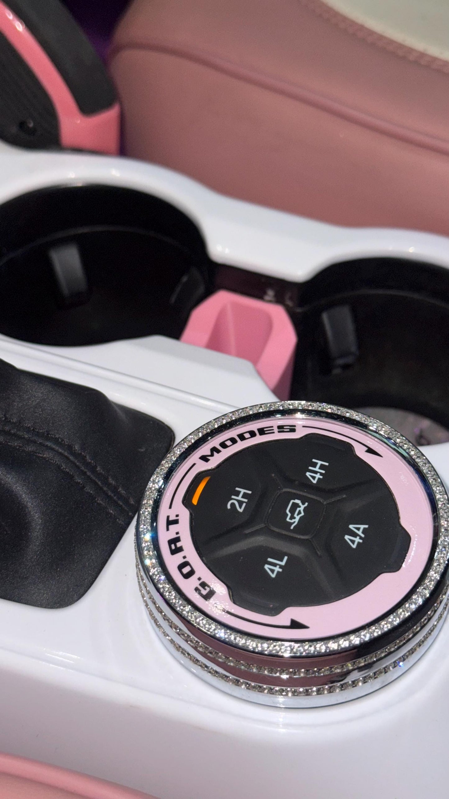 GOAT Mode Dial Ring Overlay V2 - 2021+ Bronco