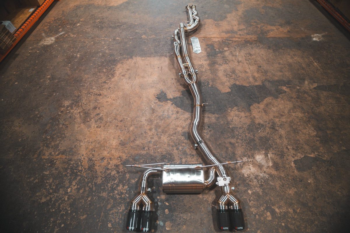 BMW F80/F82/F83 M3/M4 Equal Length Valved Sport Exhaust System - BMW.F8X.M3.M4.VSES.BR.RC- DRIVEN - 1