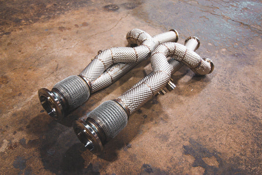 Lamborghini Aventador / S / SV / SVJ Free Flow Front Pipes - Equal Length - LAM.AVEN.FF-LAM.AVEN.SVJ.FF- DRIVEN - 2