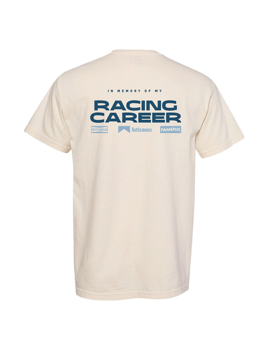 Racing Career Tee - nfr-inmemory-tee-ivory-s- DRIVEN - 1
