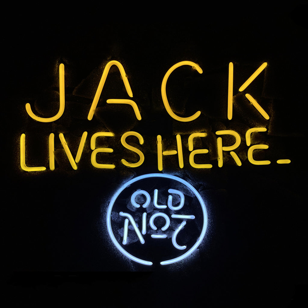 Jack Live Here Old No.7 Whiskey Neon Signs Light - ME152B- DRIVEN - 1