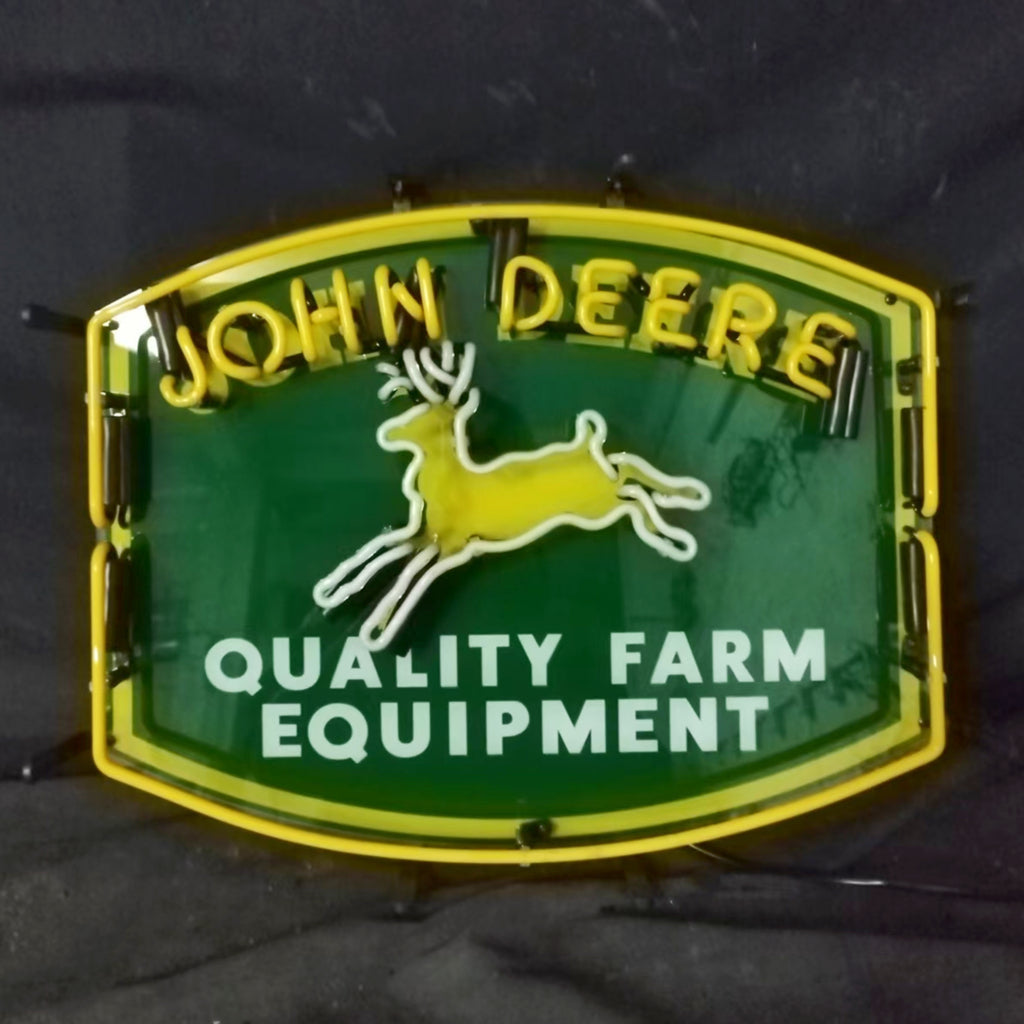 John Deere Quality Farm Equipment Neon Signs Light - MEX397B- DRIVEN - 3