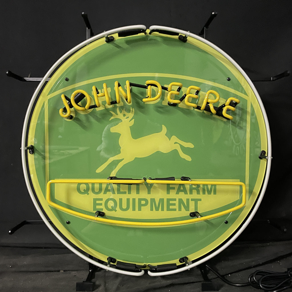 John Deere Quality Farm Equipment Neon Signs - MA060- DRIVEN - 3