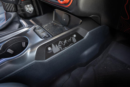 Laser Series Center Grab Handle Delete - 2021+ Bronco - 21BRNGHDACRYLIC-PL-21BRNGHDACRYLIC-BITW-21BRNGHDACRYLIC-DAF- DRIVEN - 2