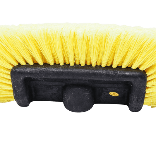 Medium-Soft 5 Corner Car Wash Brush Head (Yellow) - MSCWB-YLW- DRIVEN - 2