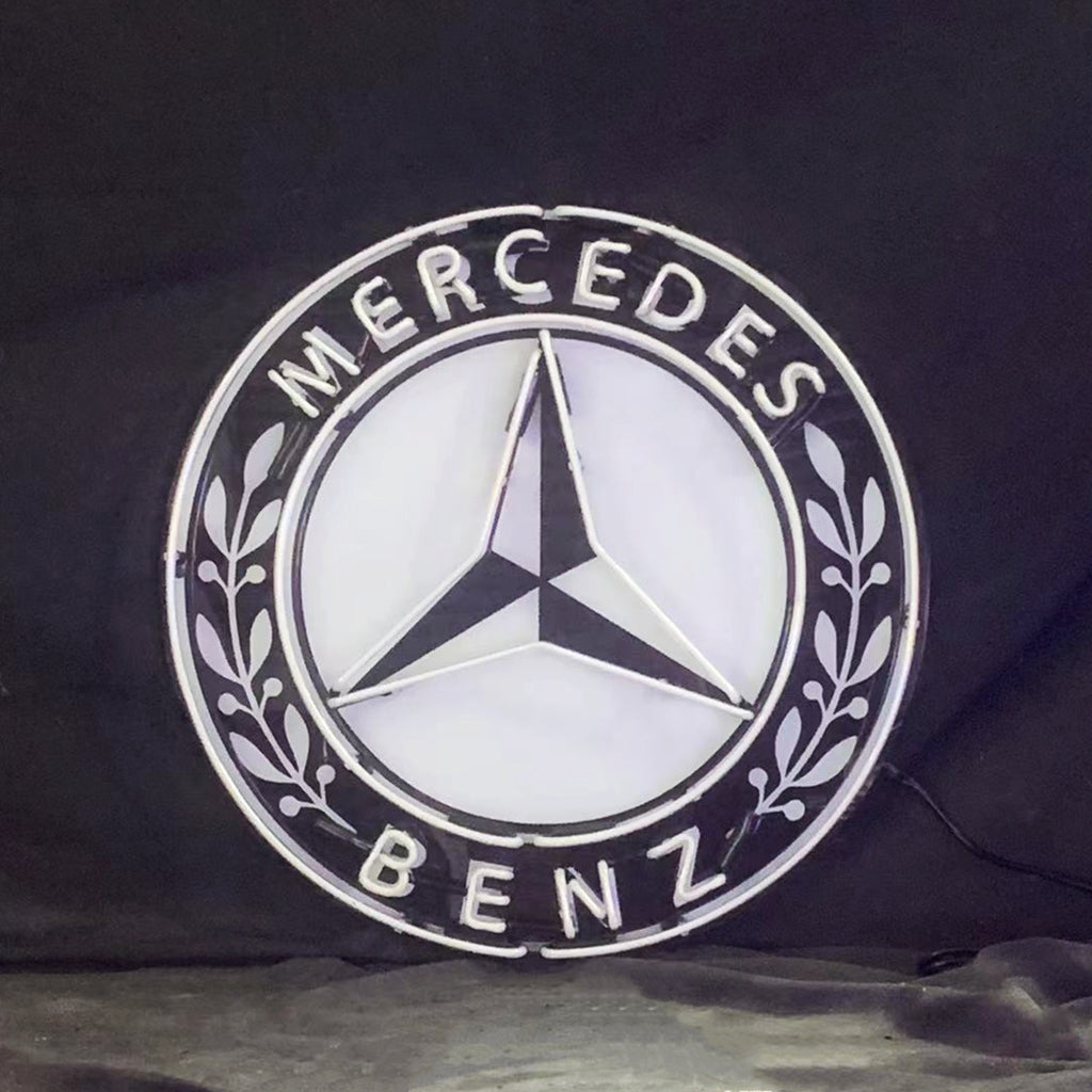 Mercedes Benz Auto Car Logo Neon Signs - CN024- DRIVEN - 3