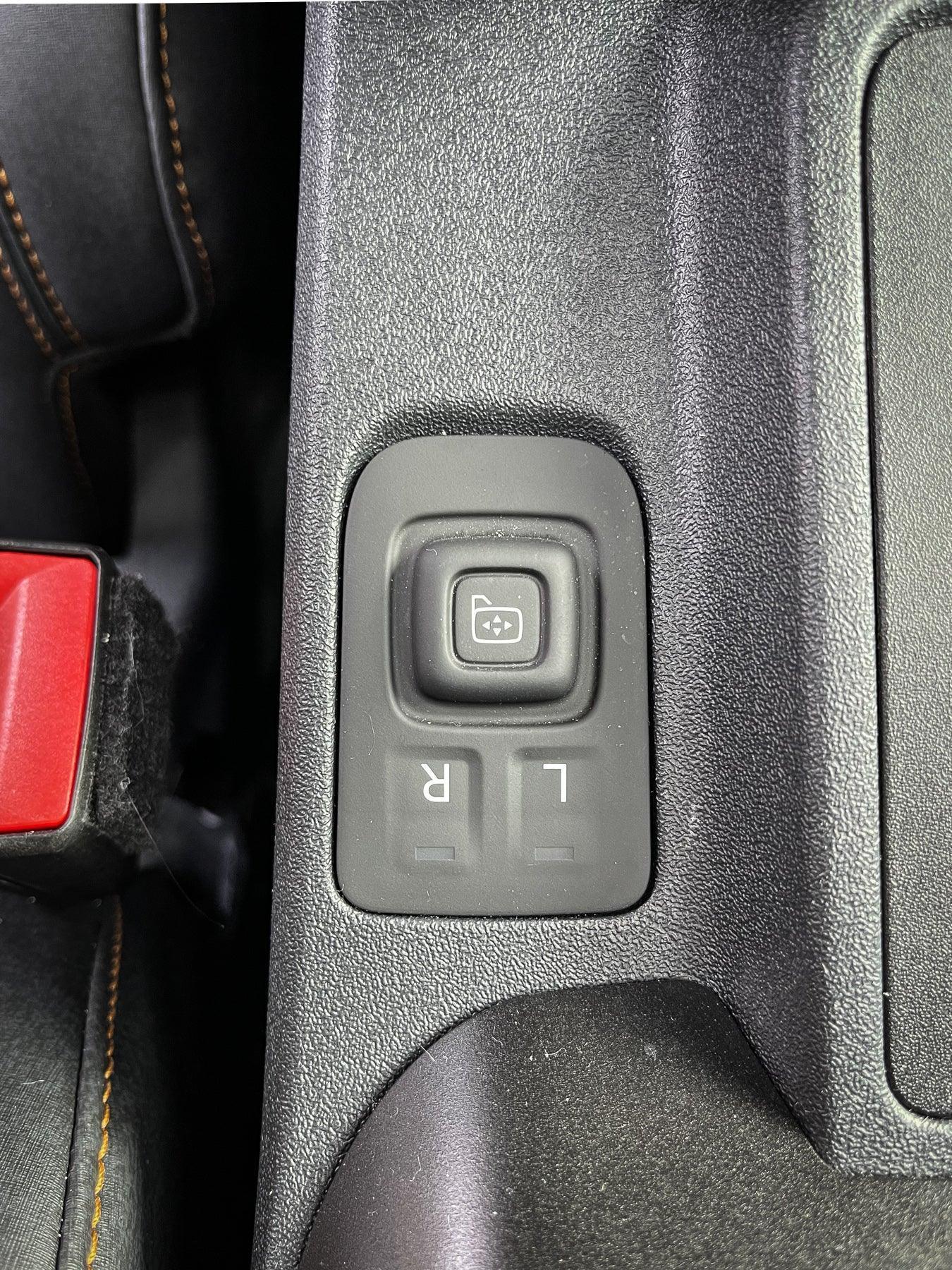 Mirror Adjustment Switch Outline Overlay - 2021+ Bronco - 21BRONCOOLMR-BO-21BRONCOOLMR-BG-21BRONCOOLMR-OR-21BRONCOOLMR-RD-21BRONCOOLMR-BL- DRIVEN - 6