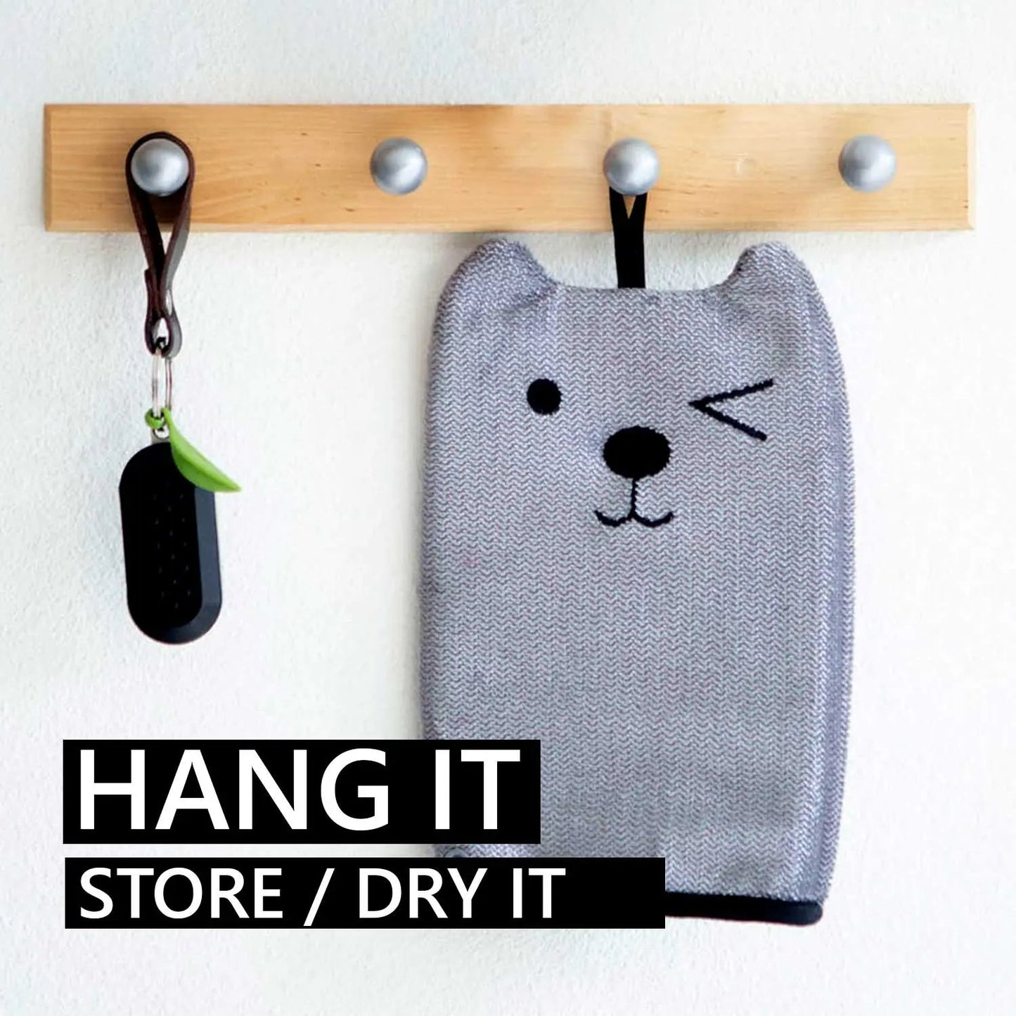 Mitten Pet Hair Remover - WM- DRIVEN - 9