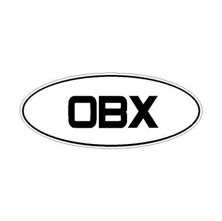 "OBX" Rear Oval Emblem Overlays (Printed Series) - 2021-2024 Bronco Outer Banks - 21BRONCROOBXPT-AMB-21BRONCROOBXPT-A51-21BRONCROOBXPT-AZS-21BRONCROOBXPT-CG-21BRONCROOBXPT-CBN- DRIVEN - 12
