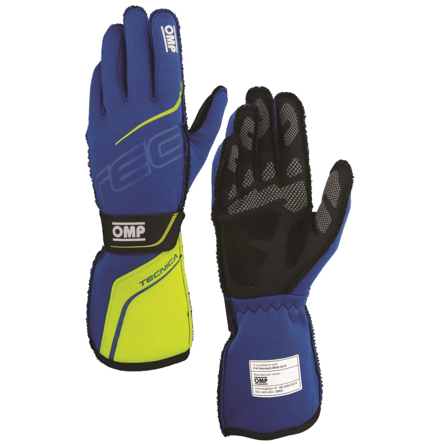 OMP | Racing Gloves | Tecnica Race Gloves | FIA 8856-2018 - IB0-0779-A01-077-L-IB0-0779-A01-077-M-IB0-0779-A01-077-S-IB0-0779-A01-077-XL-IB0-0779-A01-077-XS- DRIVEN - 5
